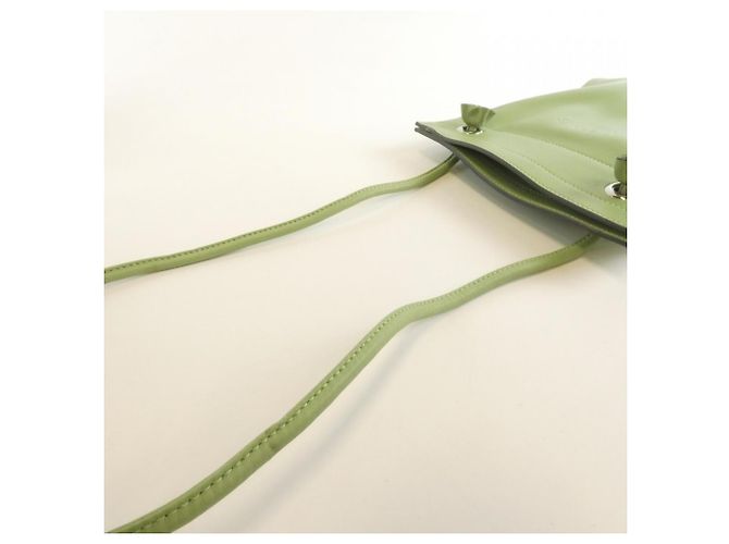 Hermès Aline Mini Schultertasche Grün - Ansicht 5