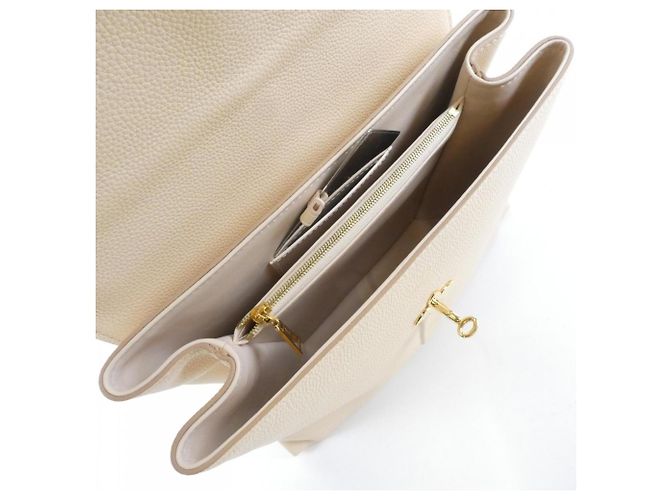 Borsa Louis Vuitton Rose des Vents MM Crudo - vista 10