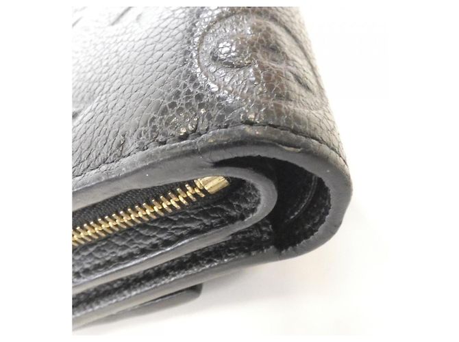 Metis Compact Wallet aus Monogram Empreinte von Louis Vuitton Schwarz - Ansicht 3