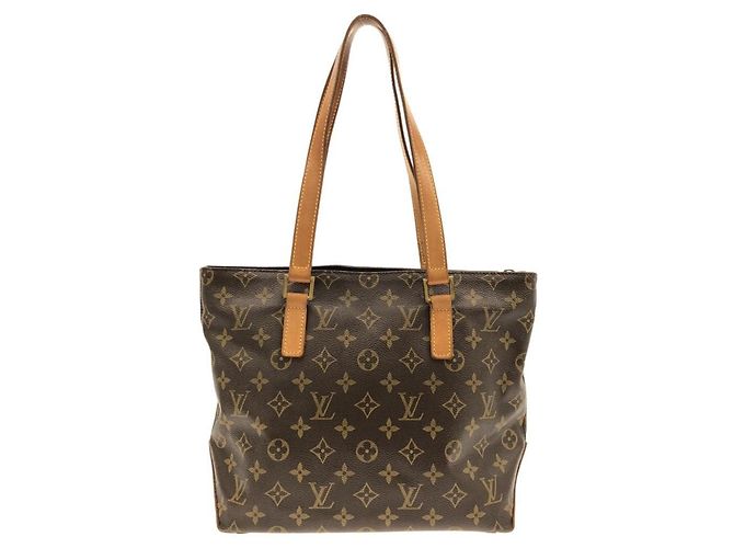 Borsa a mano Cabas Piano Monogram Louis Vuitton Marrone - vista 2