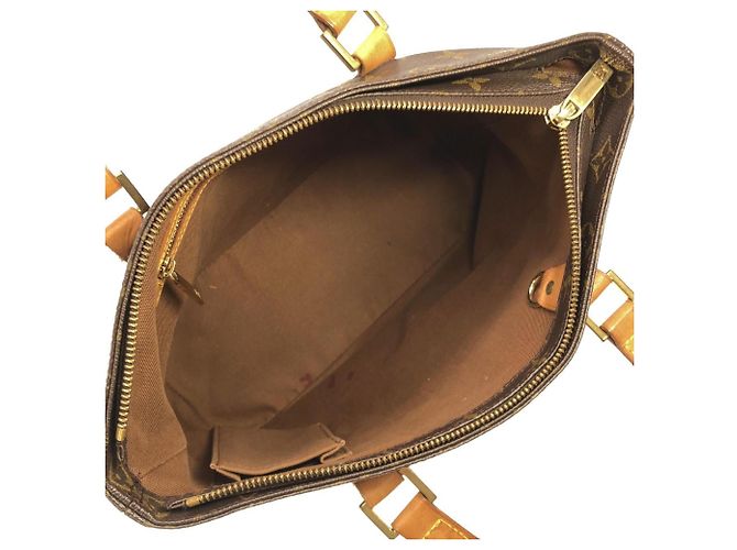 Borsa a mano Cabas Piano Monogram Louis Vuitton Marrone - vista 8