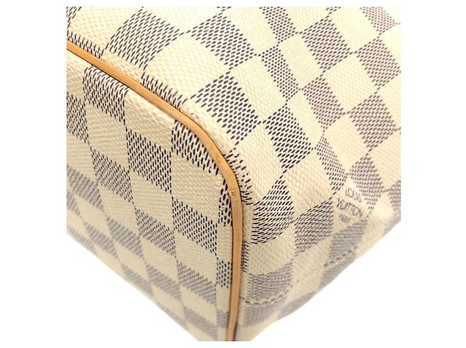 Borsa Louis Vuitton Damier Azur Saleya PM Blu - vista 3