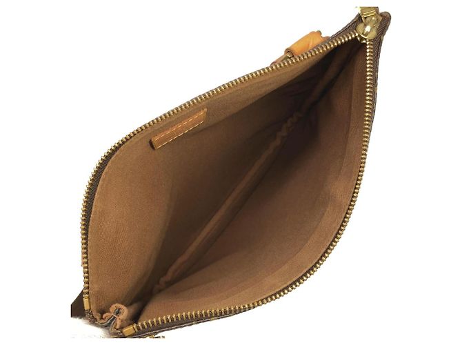 Borsa a Spalla Pochette Bosphor Monogram Louis Vuitton Marrone - vista 9