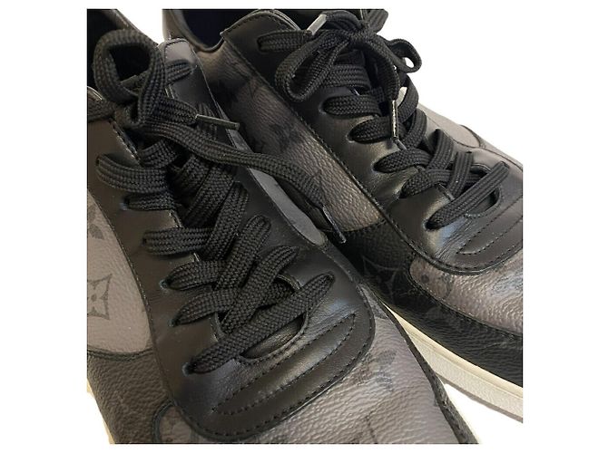 Baskets Louis Vuitton 28 Rivoli Line Marron - vue 10