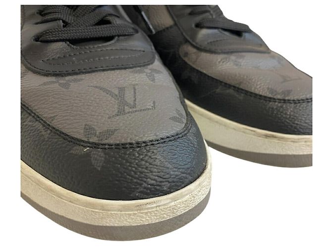 Baskets Louis Vuitton 28 Rivoli Line Marron - vue 5