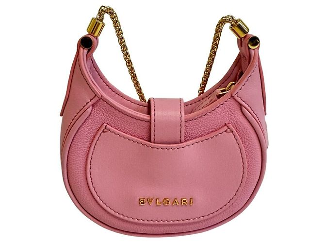Bulgari Borsa a Spalla Bvlgari Ellipse Micro Chain Rosa - vista 2