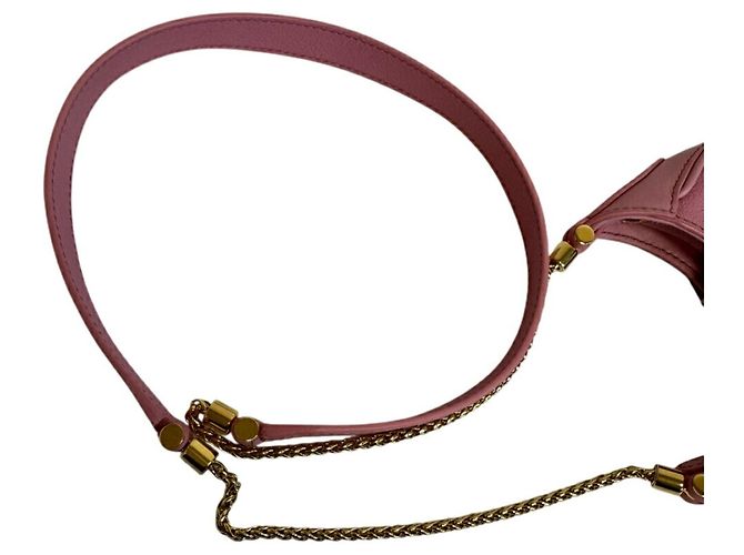 Bulgari Borsa a Spalla Bvlgari Ellipse Micro Chain Rosa - vista 3