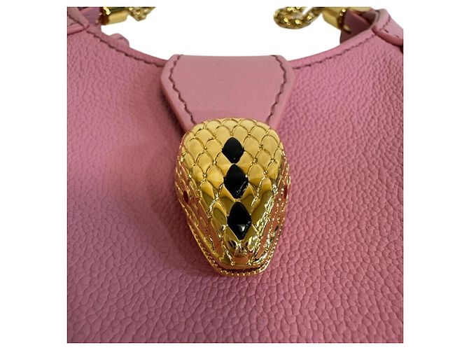 Bulgari Borsa a Spalla Bvlgari Ellipse Micro Chain Rosa - vista 6