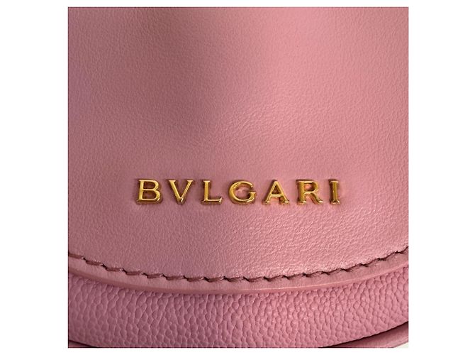 Bulgari Borsa a Spalla Bvlgari Ellipse Micro Chain Rosa - vista 7