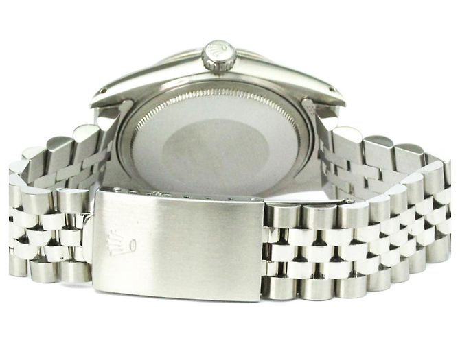 Relógio automático Rolex Datejust em aço e ouro branco 18K - view 5