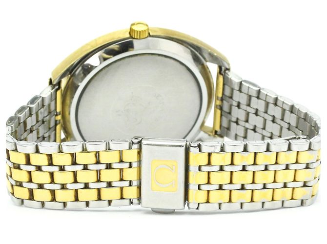 Orologio automatico da uomo OMEGA Seamaster Cosmic 2000 placcato oro - vista 5