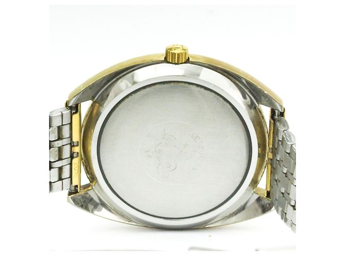 Orologio automatico da uomo OMEGA Seamaster Cosmic 2000 placcato oro - vista 6