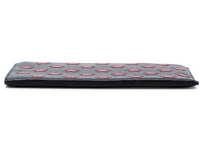 Pouch per tablet Star Rider in pelle nera Saint Laurent Nero - vista 3