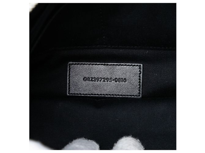 Pouch per tablet Star Rider in pelle nera Saint Laurent Nero - vista 6