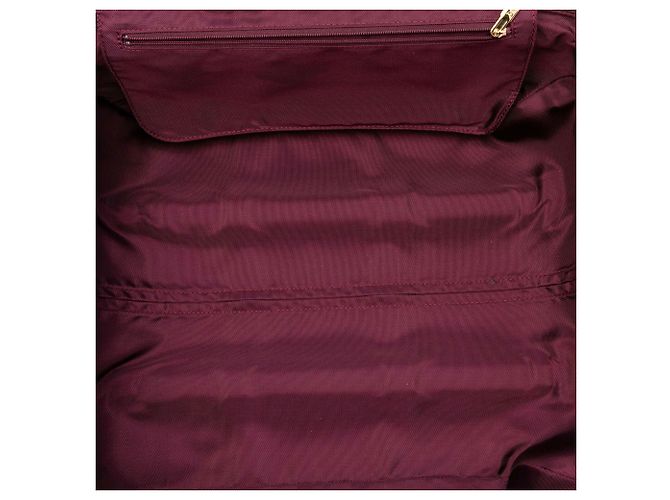 Louis Vuitton Rosso Monogram Vernis Pegase 45 Bordò - vista 4