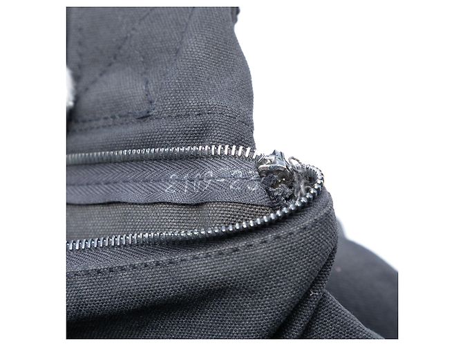 Hermès Bolsa Fourre Tout PM en Lona Negra Negro - vista 6