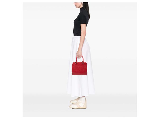 Louis Vuitton Rosso Epi Pont Neuf - vista 7