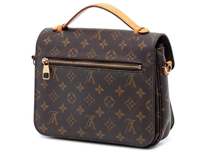 Pochette Metis Monograma Marrón Louis Vuitton Castaño - vista 2
