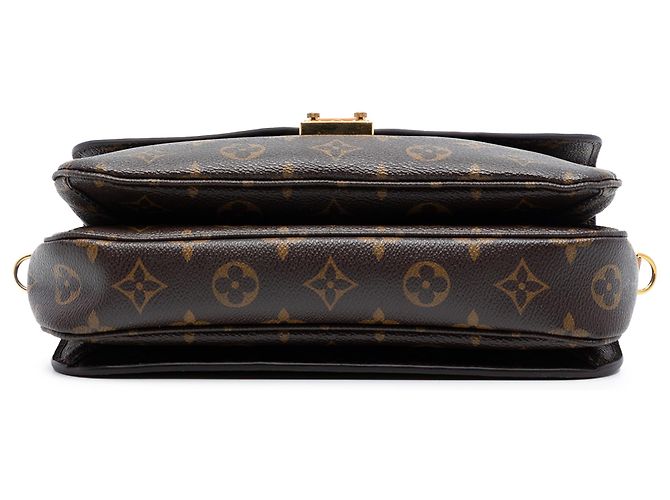 Pochette Metis Monograma Marrón Louis Vuitton Castaño - vista 3