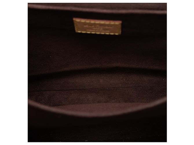 Pochette Metis Monograma Marrón Louis Vuitton Castaño - vista 4