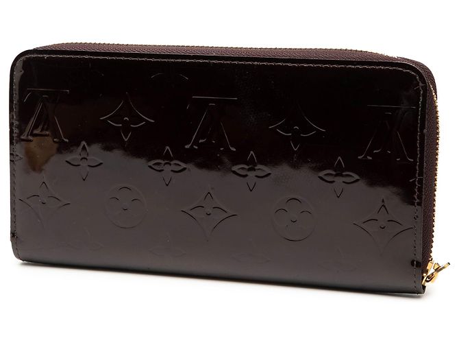Louis Vuitton Purple Monogram Vernis Zippy Long Wallet - view 2