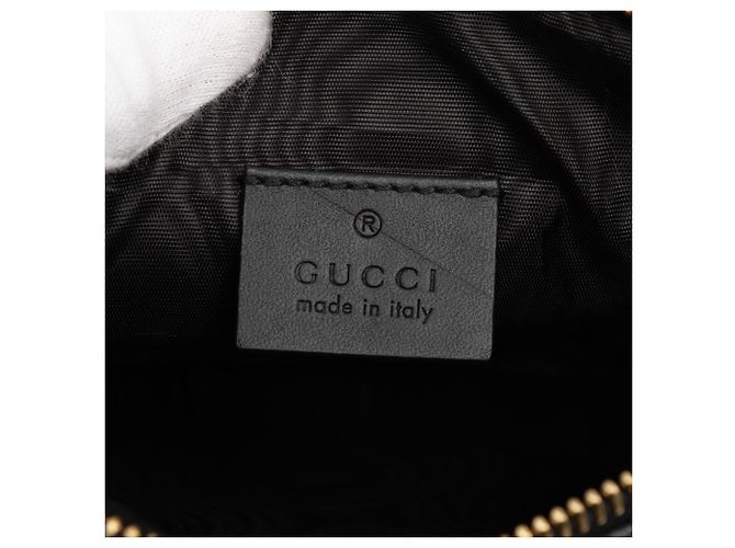 Gucci Mini Crossbody Ophidia in Suede Marrone - vista 5