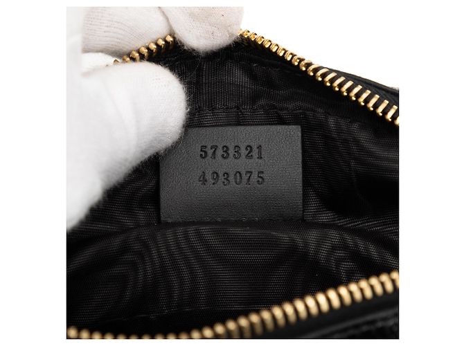 Gucci Mini Crossbody Ophidia in Suede Marrone - vista 6