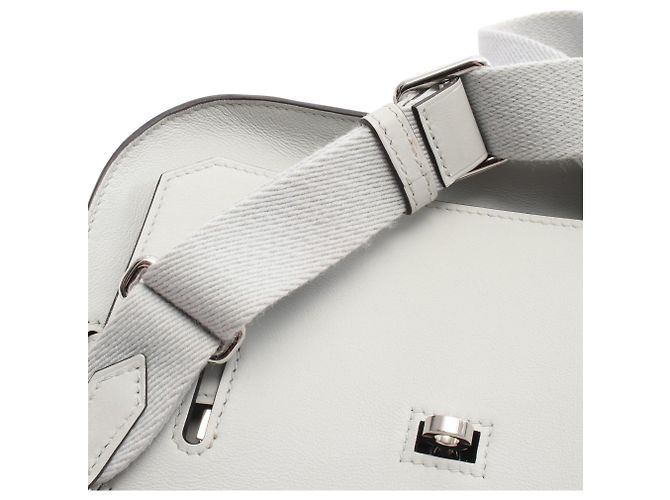 Hermès Mini Jypsiere en Swift Blanco - vista 7