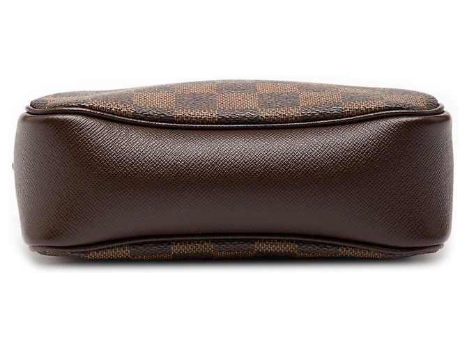 Trousse Pochette Damier Ebene Marrom Louis Vuitton - vista 3