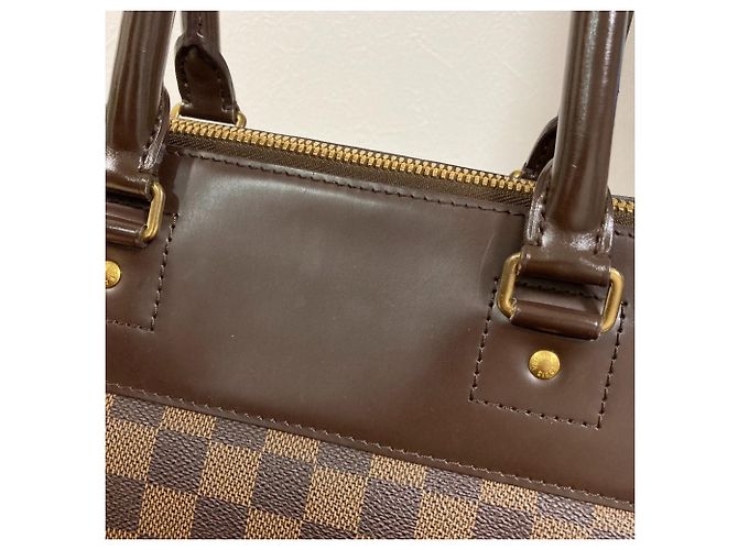 Borsa Louis Vuitton Damier Greenwich PM Marrone Damier ebene - vista 14
