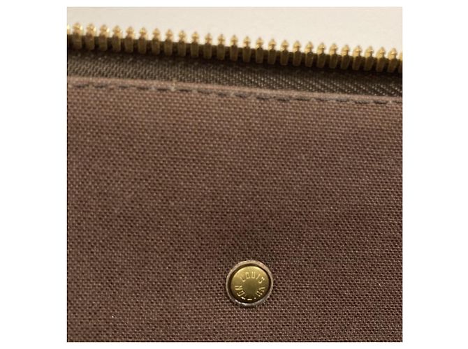 Borsa Louis Vuitton Damier Greenwich PM Marrone Damier ebene - vista 9