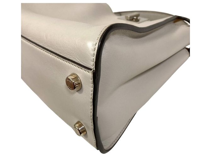 Borsa Fendi Peekaboo Iconic Essential 2-in-1 grigia Marrone - vista 15