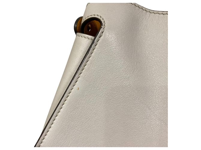 Borsa Fendi Peekaboo Iconic Essential 2-in-1 grigia Marrone - vista 17