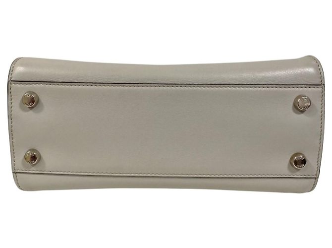 Borsa Fendi Peekaboo Iconic Essential 2-in-1 grigia Marrone - vista 6