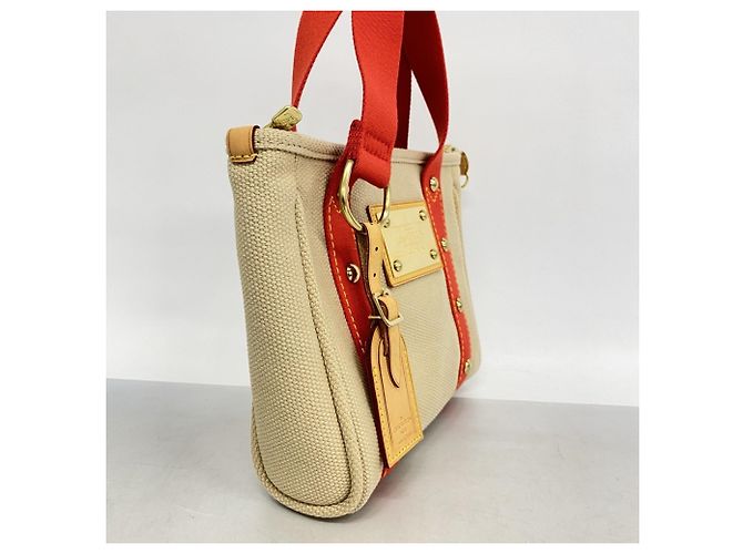Borsa Tote Louis Vuitton Antigua Cabas PM Beige - vista 2