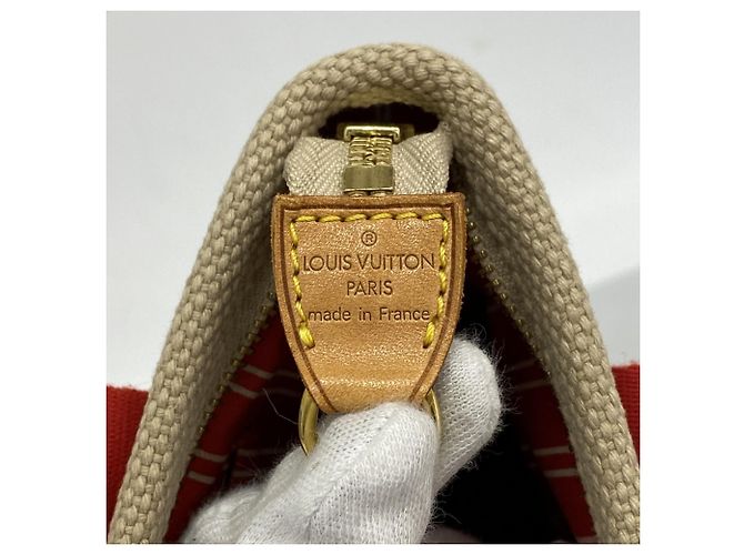 Borsa Tote Louis Vuitton Antigua Cabas PM Beige - vista 5