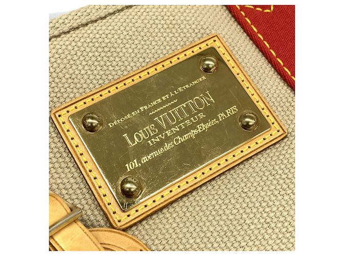 Borsa Tote Louis Vuitton Antigua Cabas PM Beige - vista 6