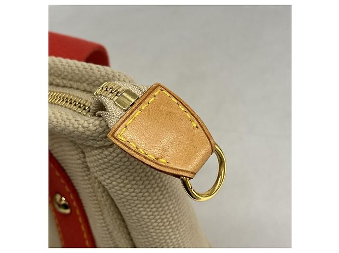 Borsa Tote Louis Vuitton Antigua Cabas PM Beige - vista 7