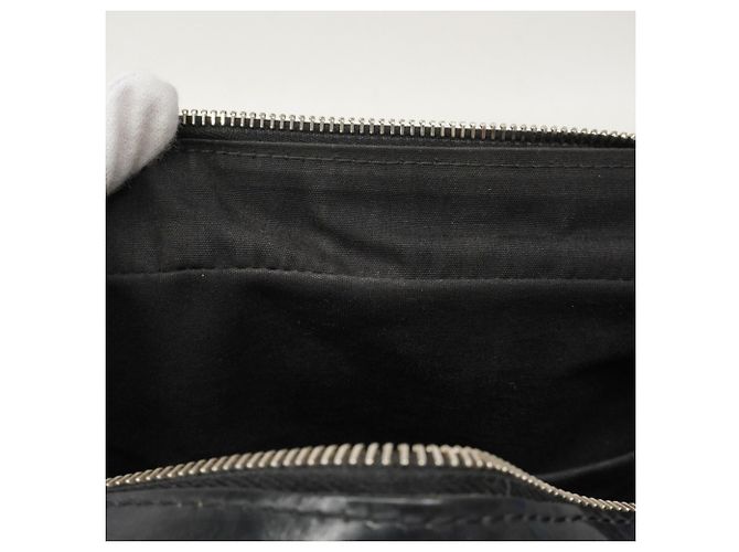 Borsa a mano Bowling Montaigne PM in Epi Louis Vuitton Nero - vista 12