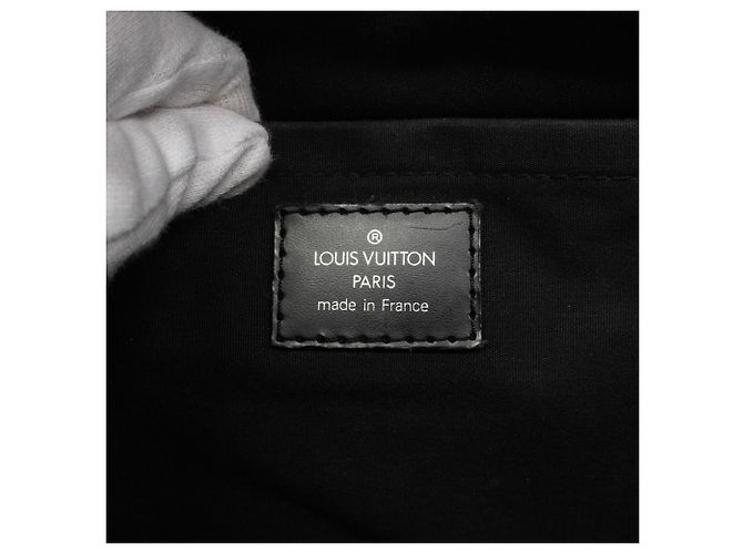 Borsa a mano Bowling Montaigne PM in Epi Louis Vuitton Nero - vista 5