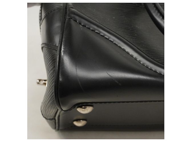 Borsa a mano Bowling Montaigne PM in Epi Louis Vuitton Nero - vista 7