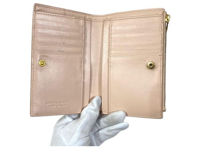 Cartera de cuero Maxi Intrecciato Cassette de Bottega Veneta - vista 5