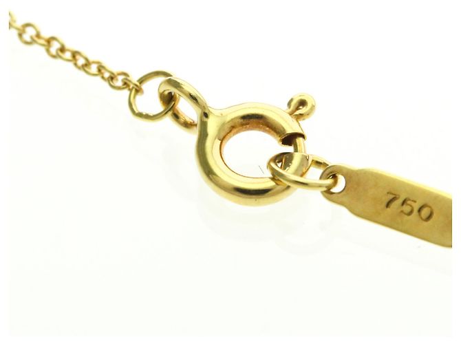 Tiffany & Co Collar Péndulo de Diamante Cruzado Tiffany Dorado - vista 10