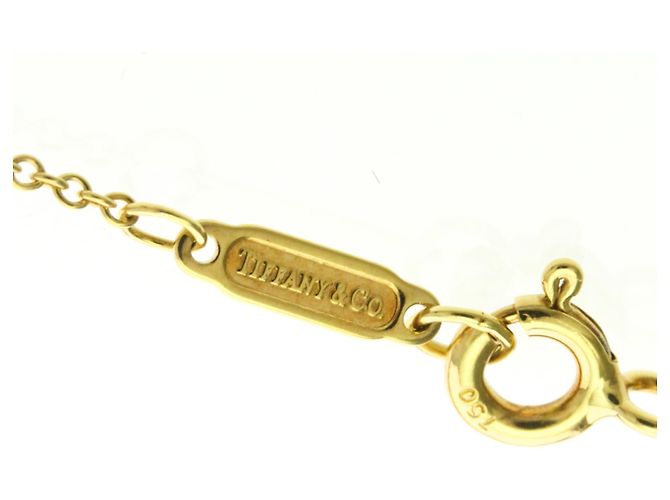 Tiffany & Co Collar Péndulo de Diamante Cruzado Tiffany Dorado - vista 11