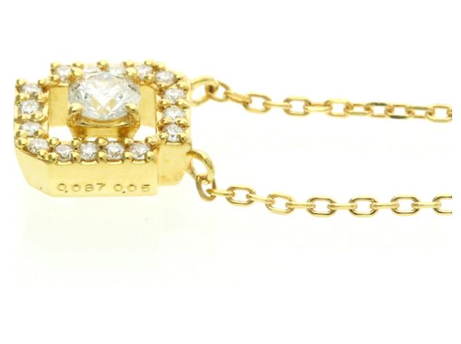 Autre Marque Collana in diamante Vendome Aoyama Square D'oro - vista 3