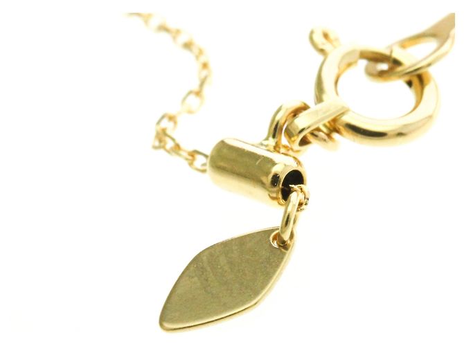 Autre Marque 4°C Circle Diamant-Halskette Golden - Ansicht 10