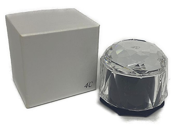 Autre Marque 4°C Circle Diamant-Halskette Golden - Ansicht 14