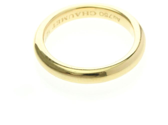 Anello nuziale in oro giallo 18K con diamanti Chaumet D'oro - vista 9