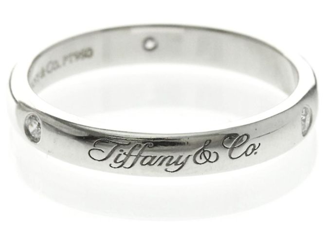 Tiffany & Co Anello in diamante Lucida Tiffany Notes Argento - vista 3