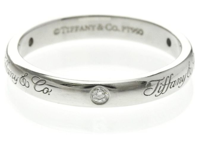 Tiffany & Co Anello in diamante Lucida Tiffany Notes Argento - vista 4